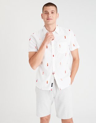 ae oxford button up shirt