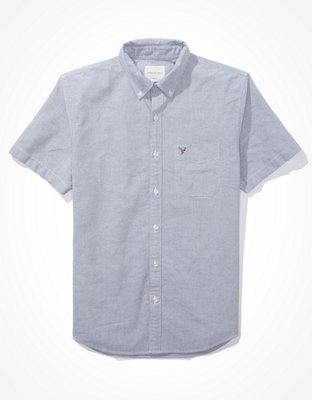 AE Camisa Oxford Everyday manga corta con botones