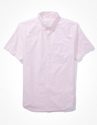 AE Camisa Oxford manga corta con botones