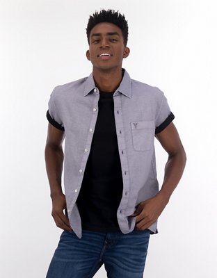 AE Camisa manga corta con botones
