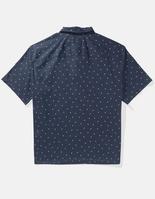 AE Poolside Printed Button-Up Shirt