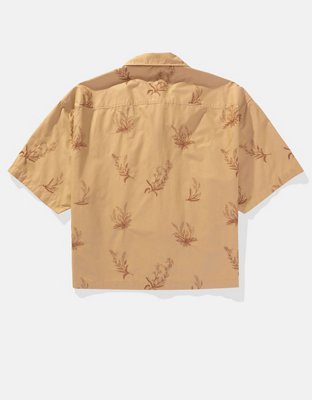 AE x Manuel Turizo Printed Button-Up Shirt