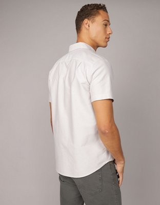 AE Camisa Slim Fit Manga Corta con Botones