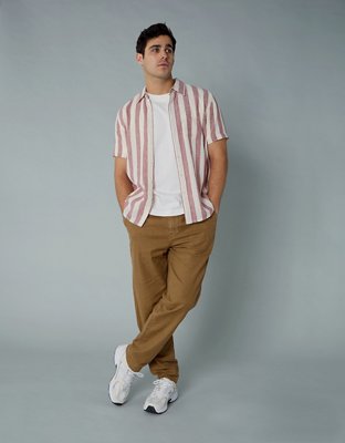 AE Poolside Printed Button-Up Shirt