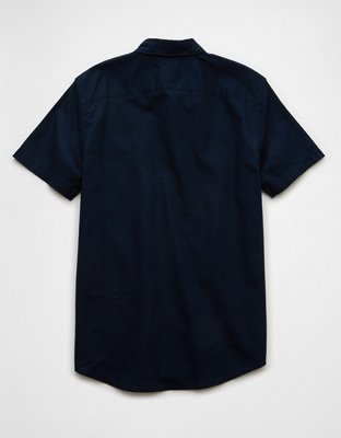 Chemise boutonnée à imprimé bord de la piscine AE