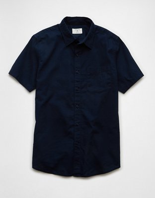 Chemise boutonnée à imprimé bord de la piscine AE