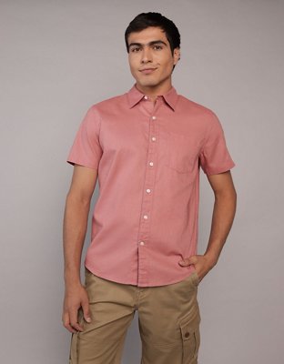 AE Poolside Printed Button-Up Shirt
