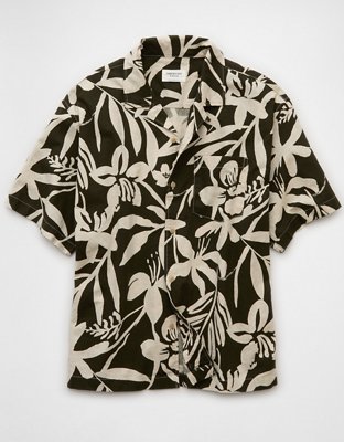 AE Poolside Floral Button-Up Shirt