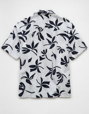 AE Poolside Floral Button-Up Shirt