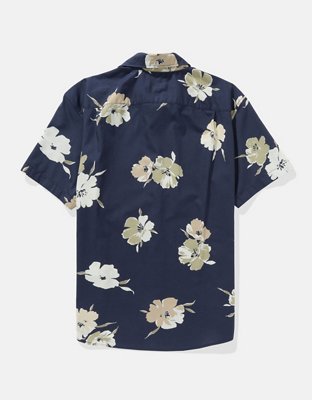 AE Camisa con Botones para la Piscina