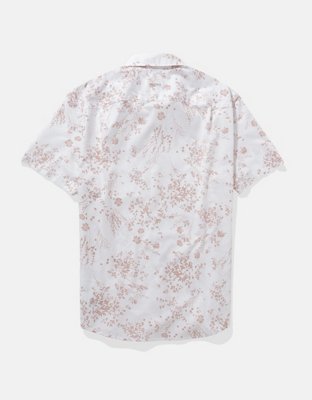 AE Poolside Printed Button-Up Shirt