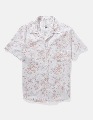 AE Poolside Printed Button-Up Shirt