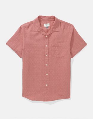 AE Camisa con Botones para la Piscina