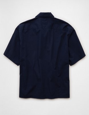 AE Poolside Poplin Button-Up Shirt