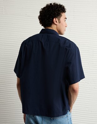 AE Poolside Poplin Button-Up Shirt