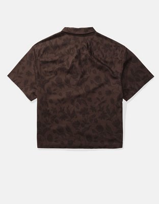 AE Everyday Camisa Relajada con Cuello Plano