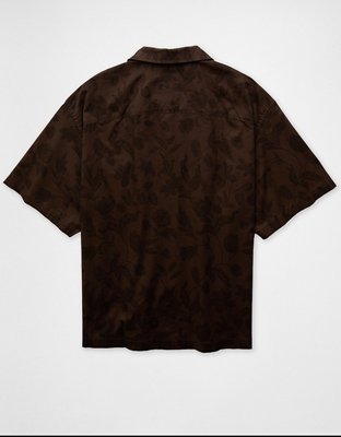 AE Everyday Relaxed Camp Collar Shirt