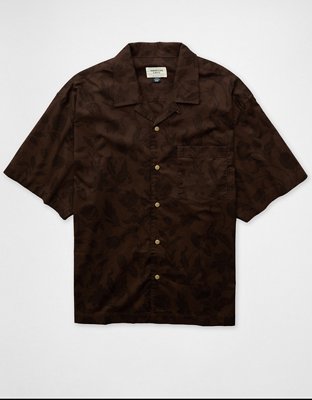 AE Everyday Relaxed Camp Collar Shirt