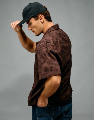 AE Everyday Relaxed Camp Collar Shirt