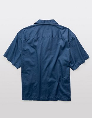 AE Everyday Relaxed Camp Collar Shirt