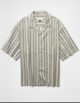 AE Everyday Relaxed Camp Collar Shirt