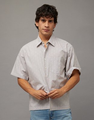 AE Everyday Relaxed Camp Collar Shirt