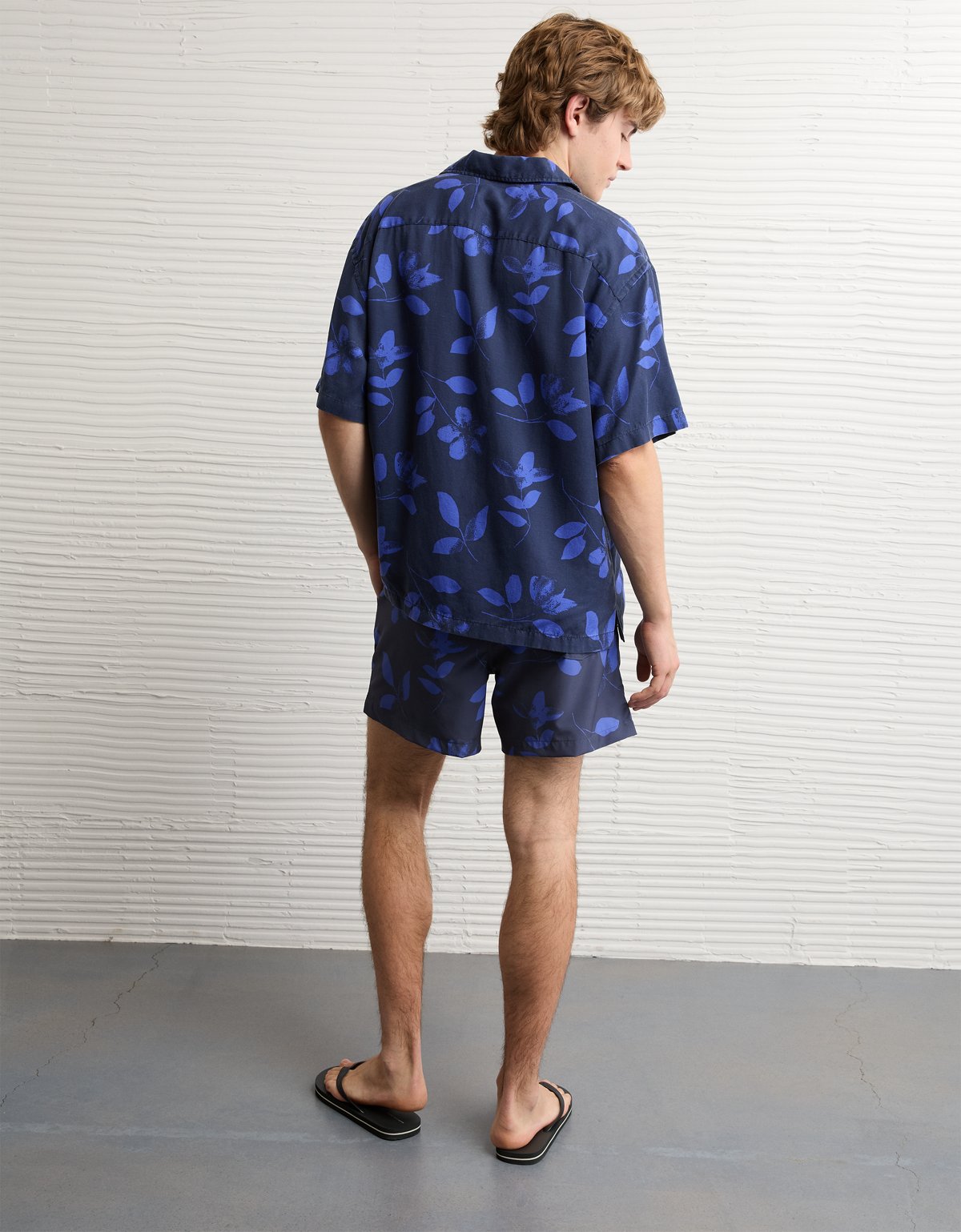 AE Relaxed Fit Short-Sleeve Camp Collar Shirt - image 2