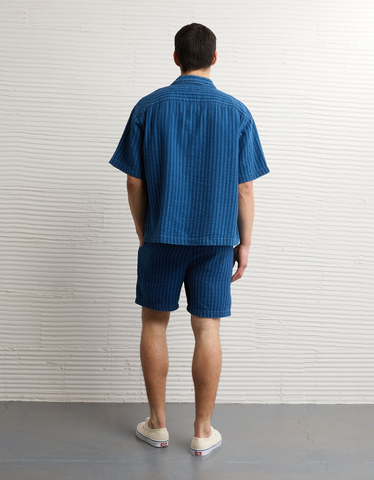 AE Relaxed Fit Short Sleeve Camp Collar Shirt - image 3