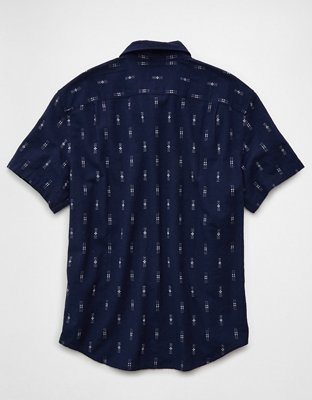 AE Short-Sleeve Button-Up Shirt