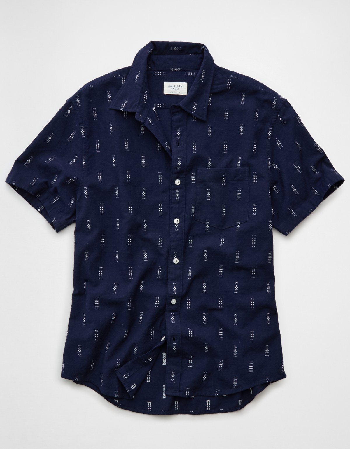 AE Short-Sleeve Button-Up Shirt - image 3