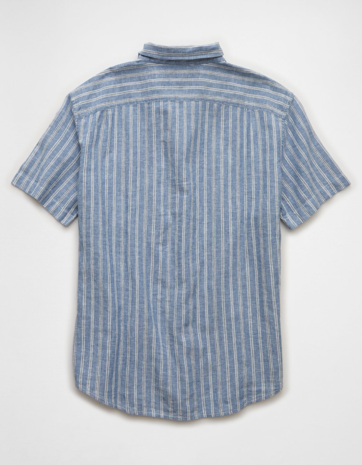 AE Standard Fit Linen-Blend Short-Sleeve Button-Up Shirt - image 4