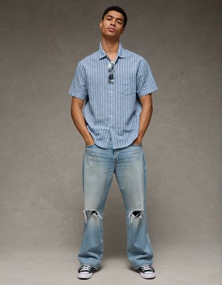 AE Standard Short-Sleeve Button-Up Shirt