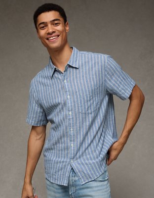 AE Standard Short-Sleeve Button-Up Shirt