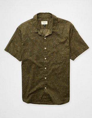 AE Short-Sleeve Button-Up Shirt