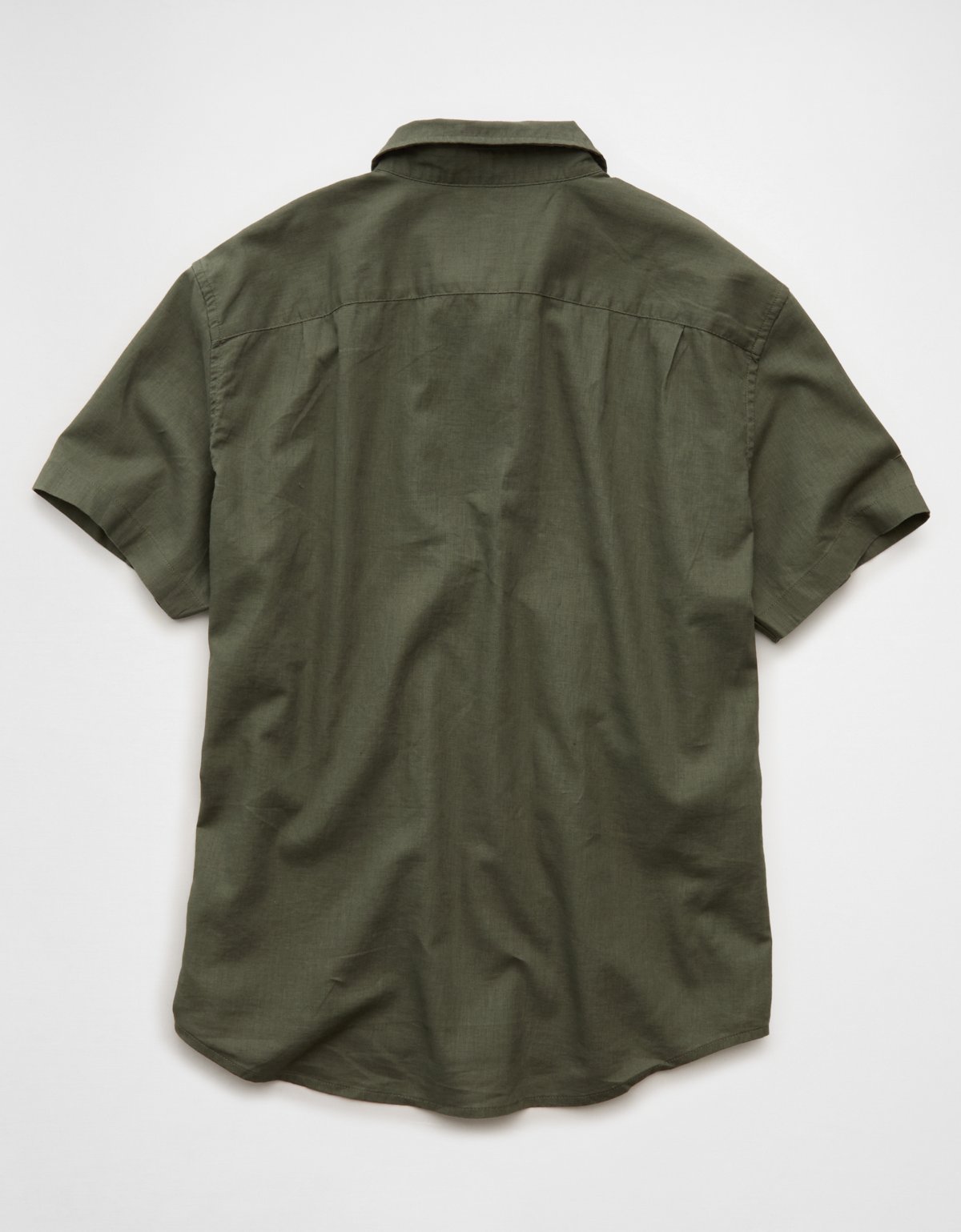 AE Short-Sleeve Button-Up Shirt - image 4