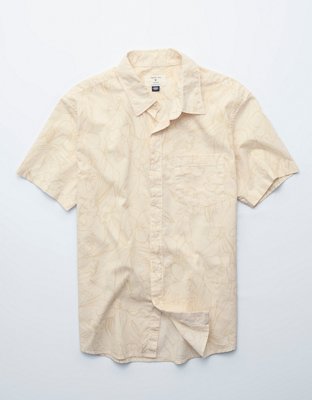 AE Short-Sleeve Button-Up Shirt