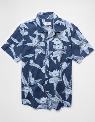 AE Short-Sleeve Button-Up Shirt
