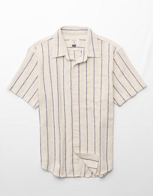 AE Short-Sleeve Button-Up Shirt