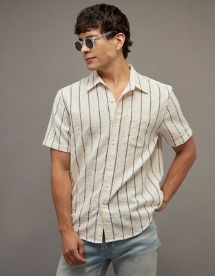 AE Short-Sleeve Button-Up Shirt