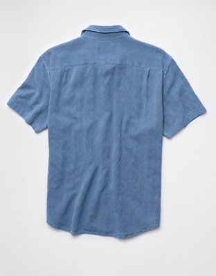 AE Short-Sleeve Button-Up Shirt