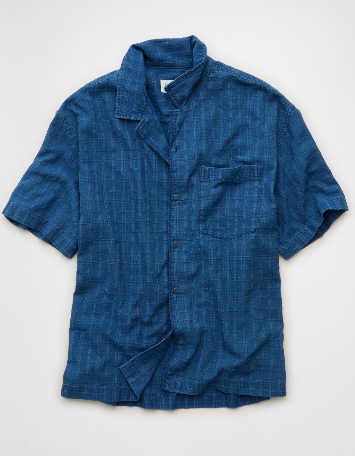 AE Relaxed Short-Sleeve Button-Up Shirt - image 3