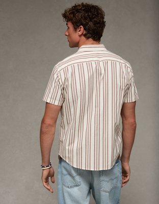 AE Standard Fit Poplin Button-Up Shirt