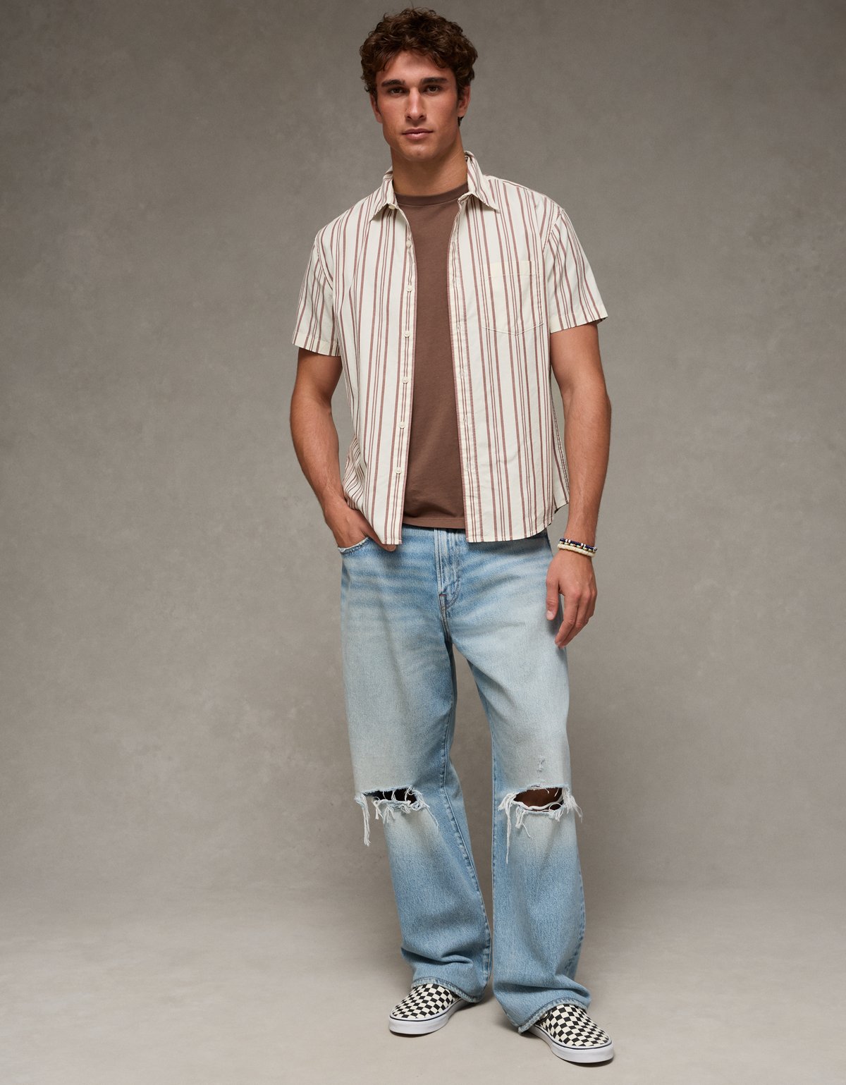 AE Standard Fit Poplin Button-Up Shirt - image 5