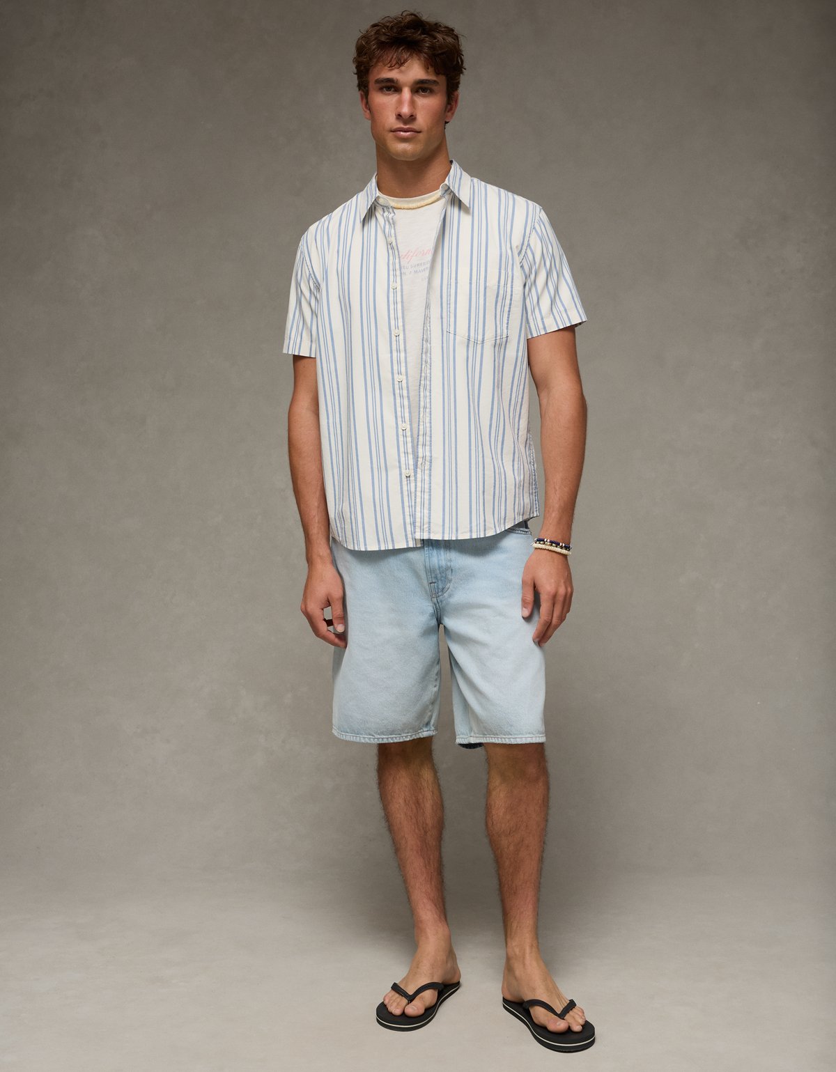 AE Slim Fit Poplin Button-Up Shirt - image 5