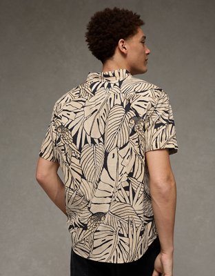 AE Standard Fit Poplin Button-Up Shirt