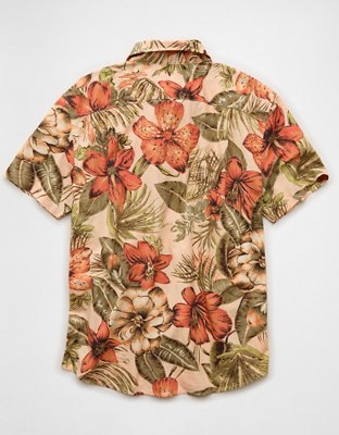 AE Standard Fit Poplin Button-Up Shirt