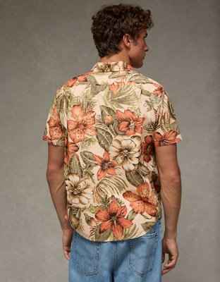 AE Standard Fit Poplin Button-Up Shirt