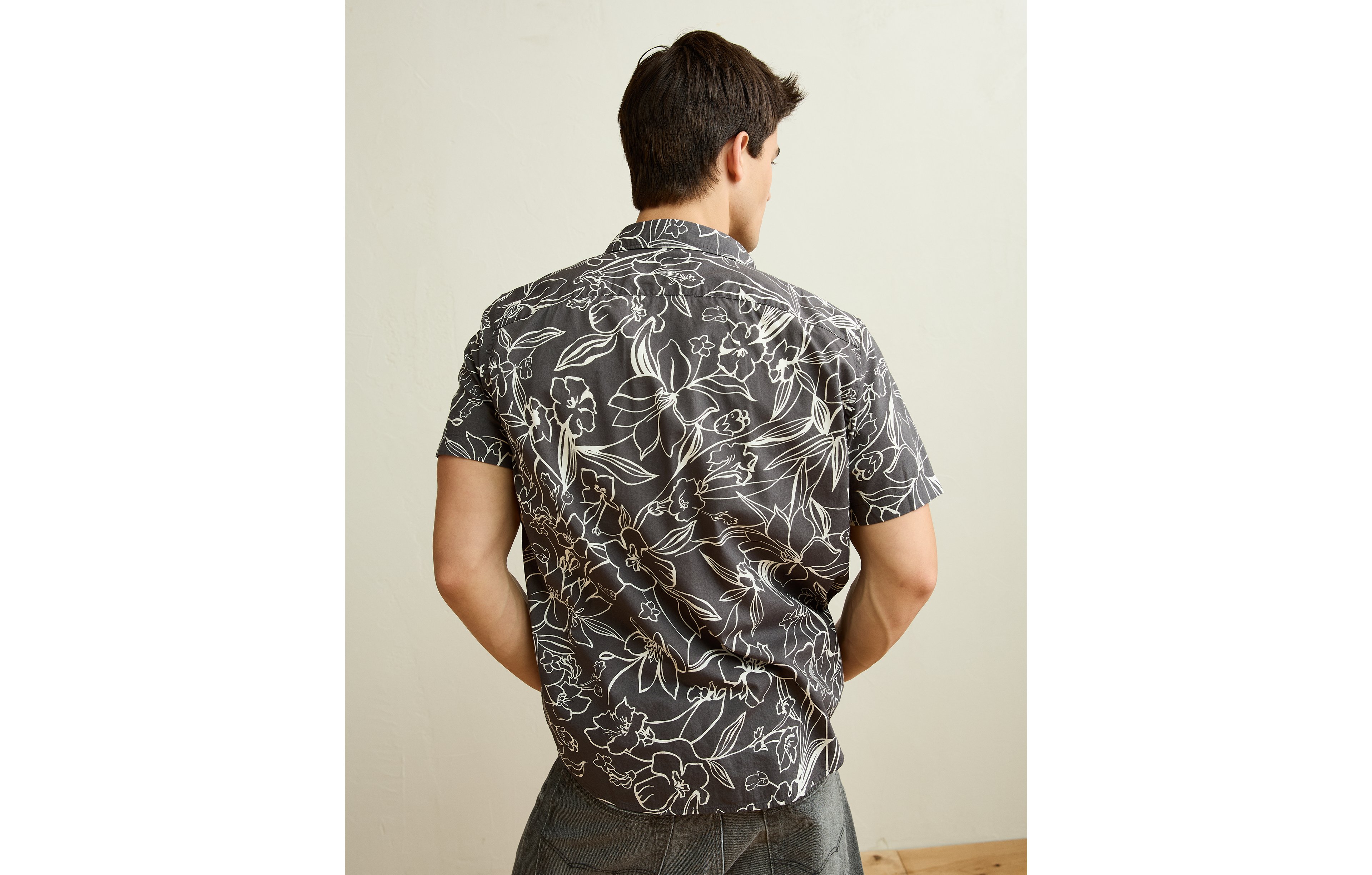 AE Slim Fit Button-Up Shirt