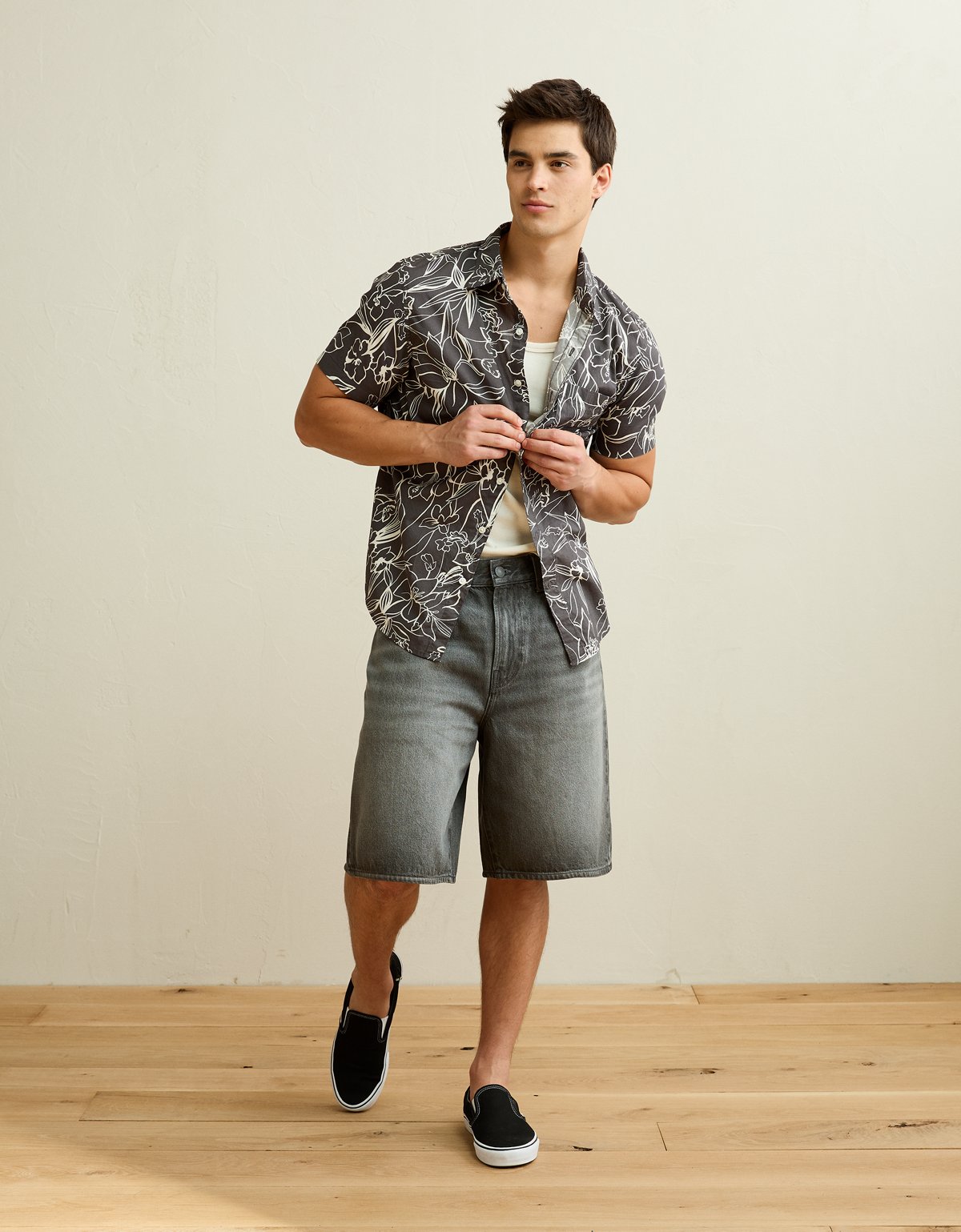 AE Slim Fit Poplin Button-Up Shirt - image 5