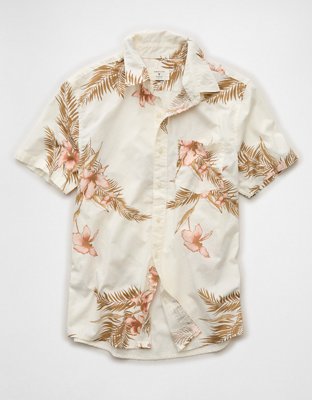 AE Slim Fit Poplin Button-Up Shirt